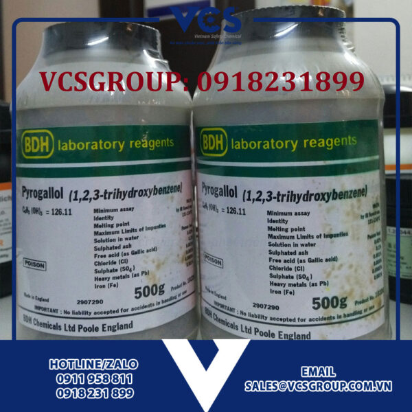 Pyrogallic Acid C6H6O3 tinh khiết - VCSGROUP