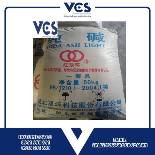 Bột Soda Ash Light Bao 50kg TQ