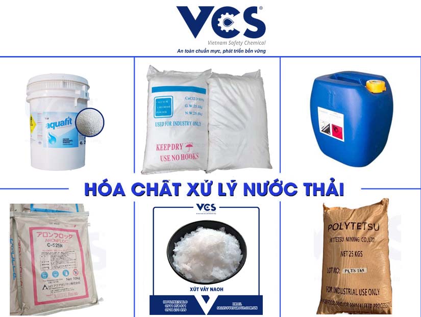 Hóa chất xử lý nước thải hiệu quả và an toàn cho môi trường
