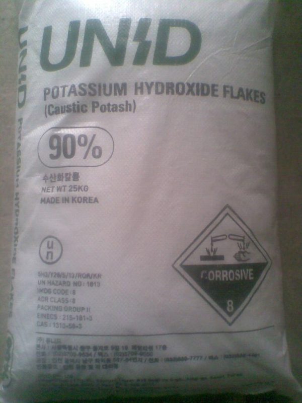 POTASSIUM HYDROXIDE (90%) –( KOH)_ VCS GROUP