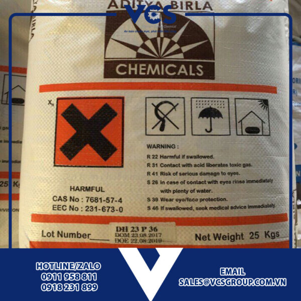 Sodium MetabiSunfit - Na2S2O5 - VCS GROUP