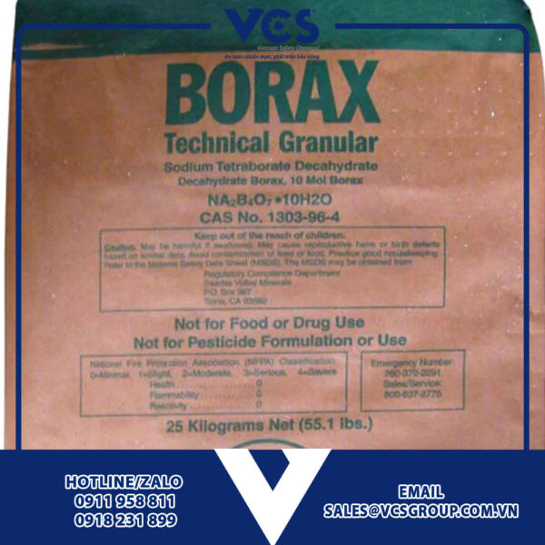 Na2B4O7.10H2O - Borax 99.5% - VCS GROUP