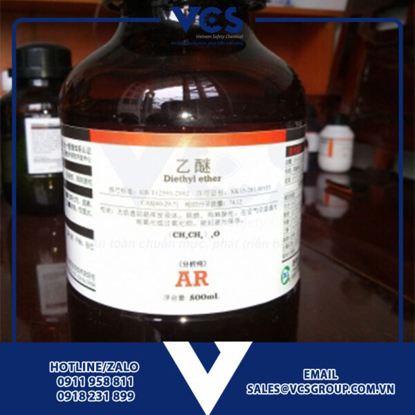 Diethyl Ether - (CH2CH3)2O tinh khiết - VCS Group