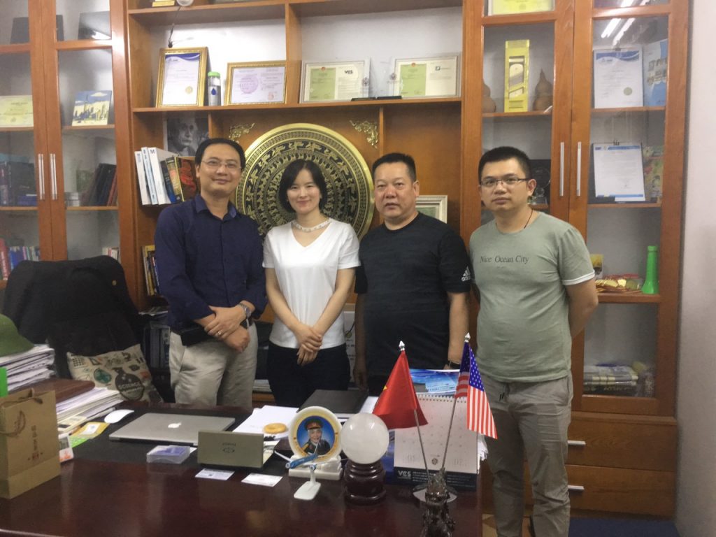 Công ty Cổ phần VCS Việt Nam đón doanh nghiệp Trung Quốc đến hợp tác