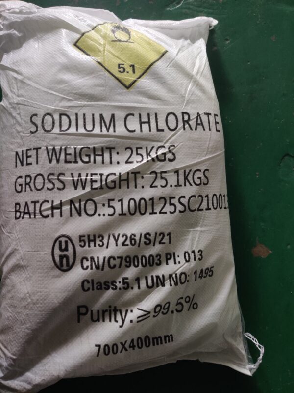 Sodium Chlorate Bao 25kg Trung Quốc