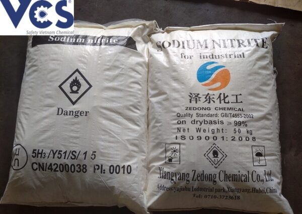 Sodium Nitrite Bao 50kg Trung Quốc