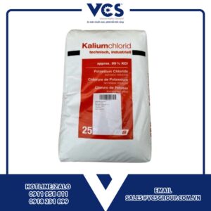 Kalium Chlorid (Muối Clorua) Bao 25 Kg Đức
