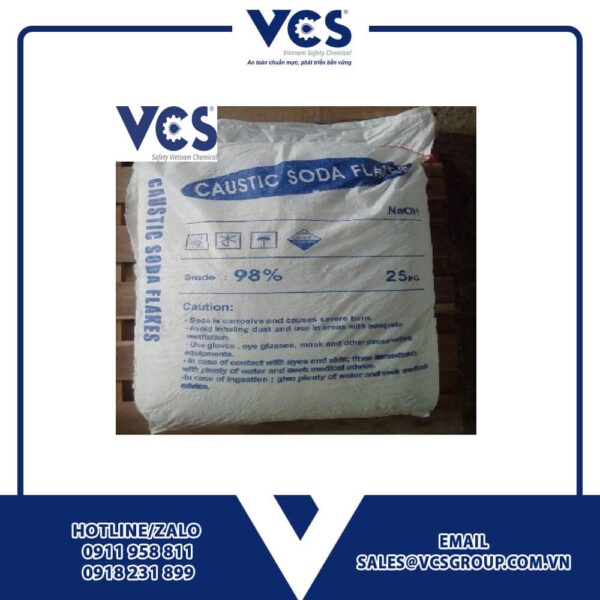 Xút Vảy – Caustic Soda Flakes TQ