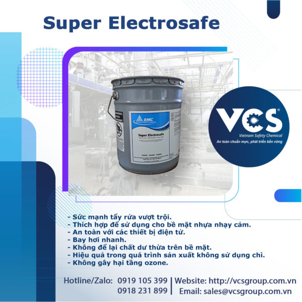 Super Electrosafe  Dung môi vệ sinh thiết bị điện tử