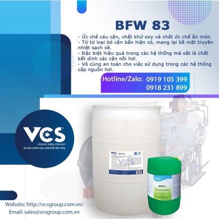 Hóa chất chống cáu cặn BFW 83