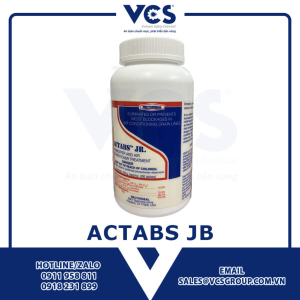 Actabs JS - Viên chống tắc nghẽn điều hòa