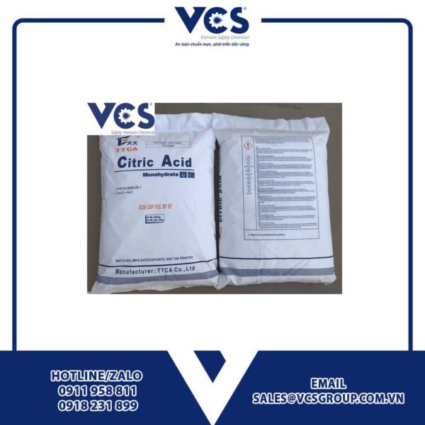 Citric Acid - Axit chanh Bao 25 Kg