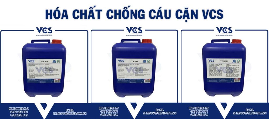 hóa chất chống cáu cặn VCS