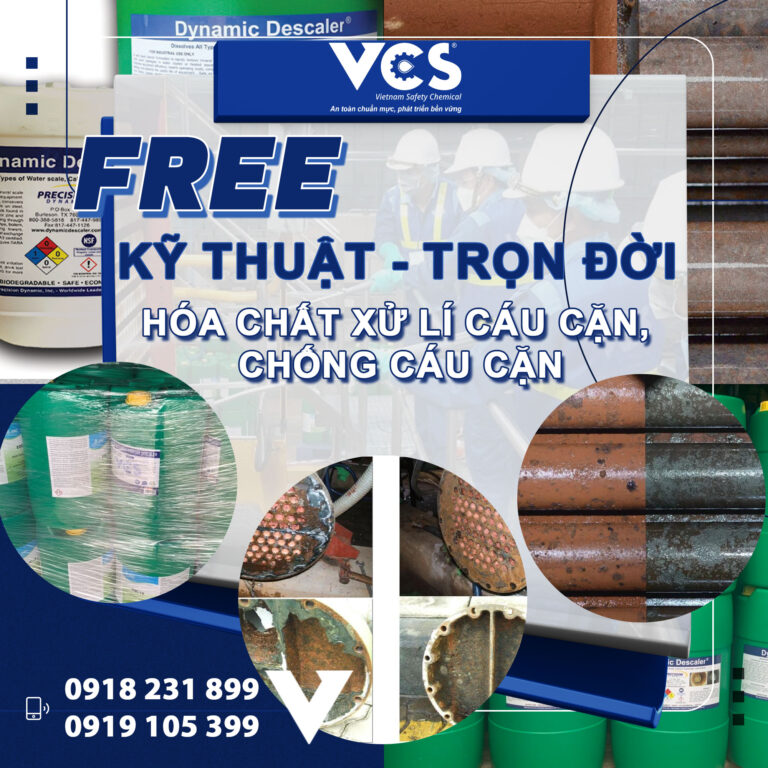 Dịch vụ: Hóa chất tẩy rửa cáu cặn lò hơi