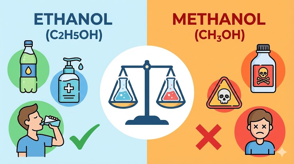 Ethanol và Methanol: So sánh, Tính chất và Ứng dụng