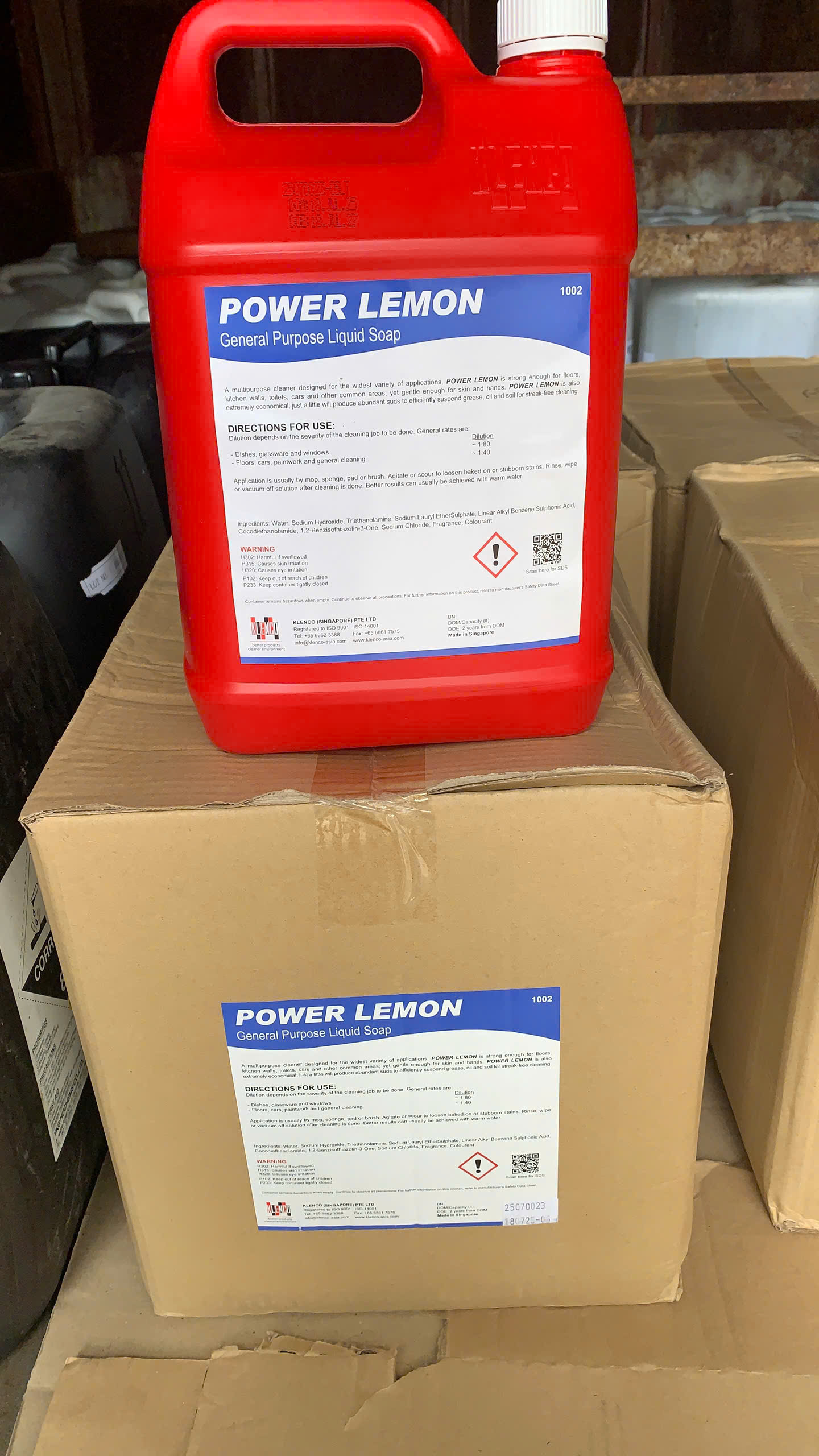 POWER LEMON – Dung dịch vệ sinh đa năng mùi chanh