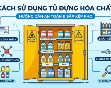 Tủ đựng hóa chất an toàn cho phòng thí nghiệm