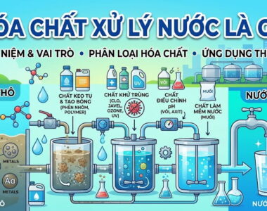Hóa chất xử lý nước là gì? Giải pháp hiệu quả