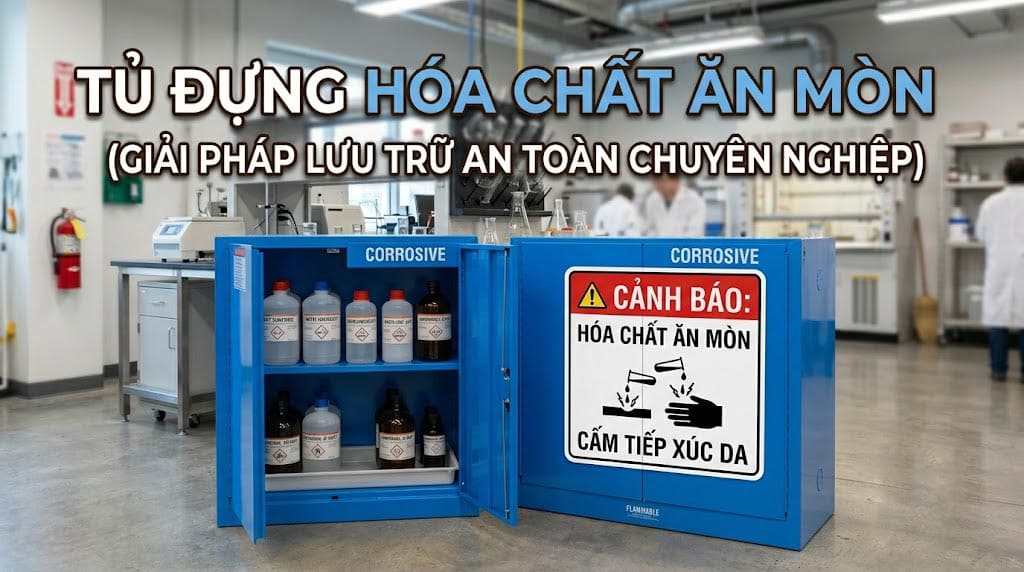 Tủ đựng hóa chất ăn mòn an toàn