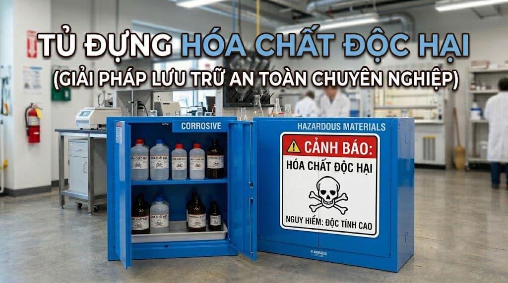 Tủ đựng hóa chất độc hại