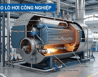 Cấu tạo lò hơi công nghiệp
