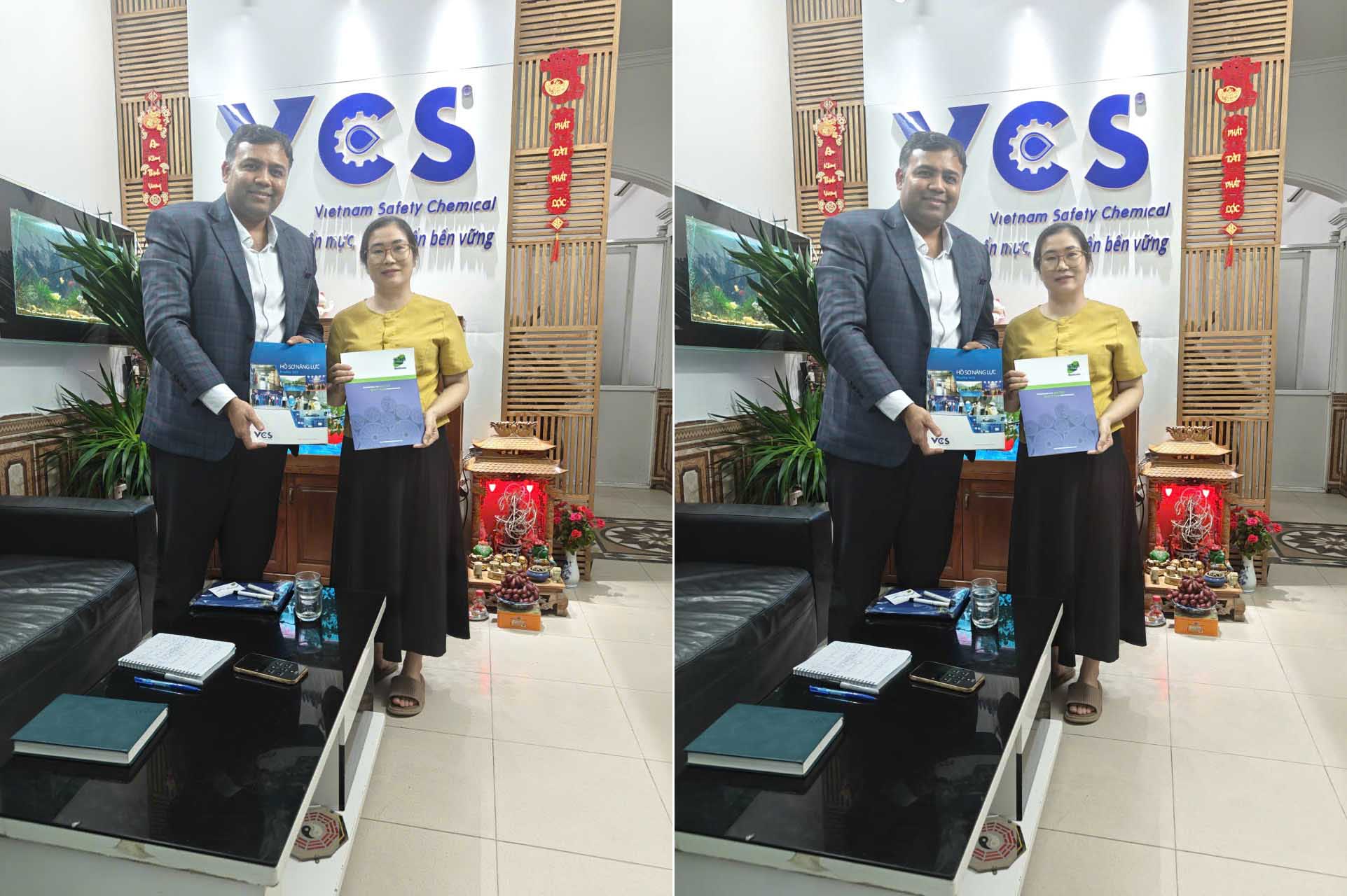 Hình ảnh chuyến thăm Hi-Tech Membranes đến VCS Group