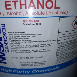Ethyl Alcohol 99.5%, can 20L (4348, Duksan)