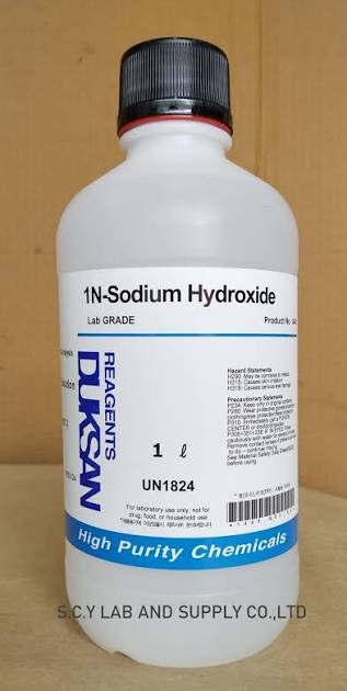 1N-Sodium Hydroxide NaOH 1M, chai 1L (1448, Duksan)